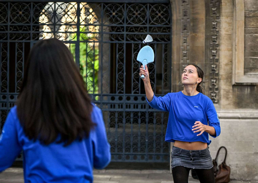 Cambridge sisters challenge you to a Duel by inventing new racquet sport